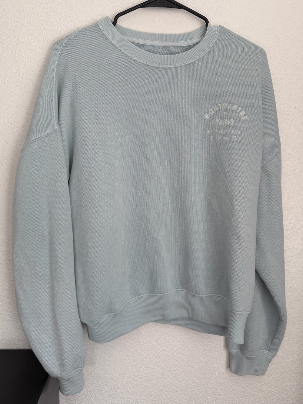 American Eagle Outfitters Light Blue Crewneck Sweatshirt